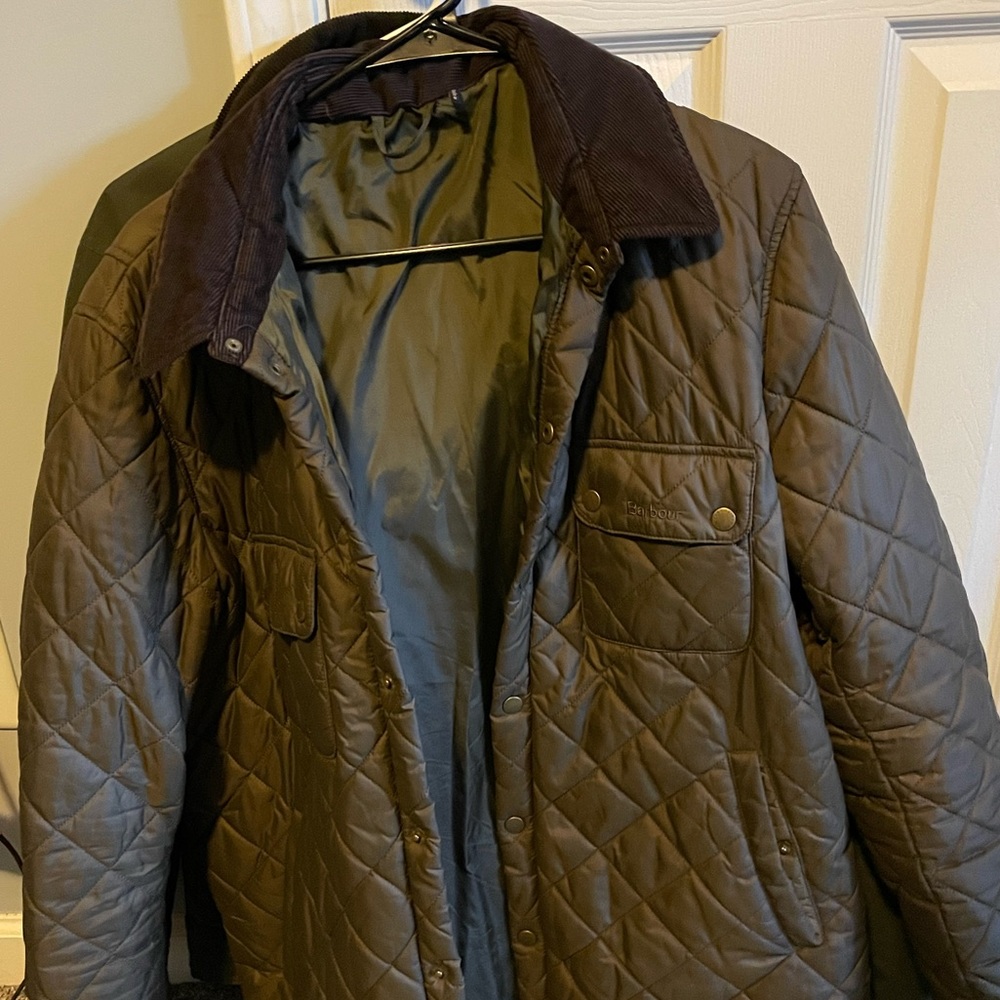 Barbour Men’s quilted jacket